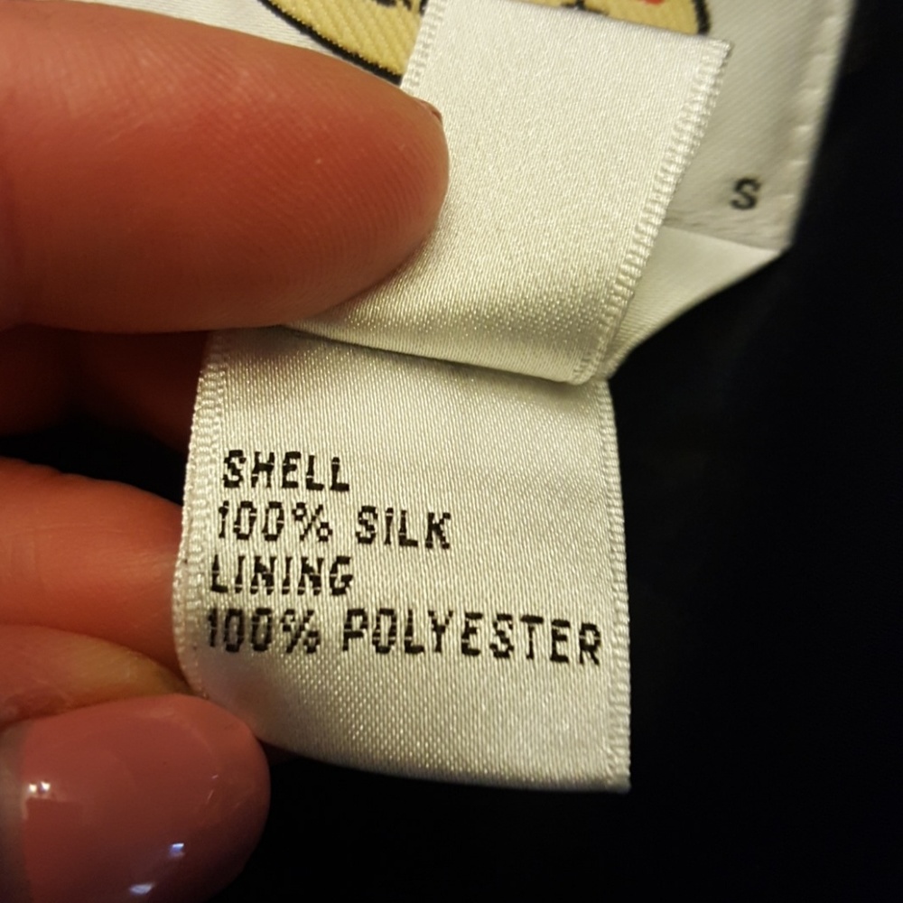 Talbots pure silk floral skirt - Picture 8 of 8